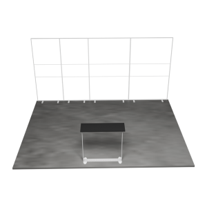 MEGA SEG Exhibition Stand Background 3 (5x2 m - 5x4 m)