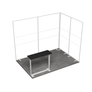 Stand Expozitional MEGA SEG Colt 1 (3x2 m)