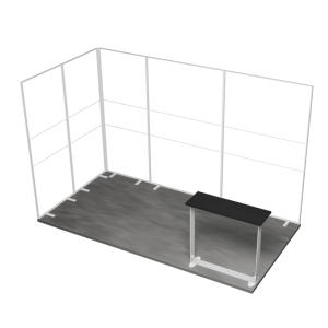 Stand Expozitional MEGA SEG Colt 3 (4x2 m)