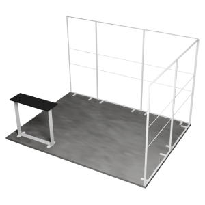 Stand Expozitional MEGA SEG Colt 4 (4x3 m)