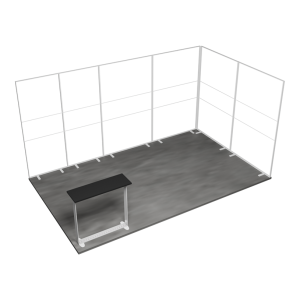 Stand Expozitional MEGA SEG Colt 6 (5x3 m)