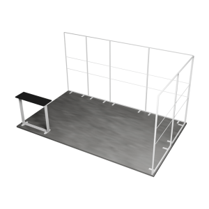 Stand Expozitional MEGA SEG Colt 6 (5x3 m)