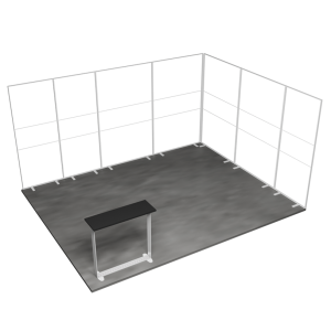 MEGA SEG Exhibition Stand Corner 7 (5x4 m)