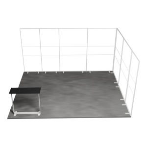 MEGA SEG Exhibition Stand Corner 7 (5x4 m)