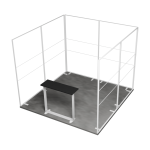 Stand Expozitional MEGA SEG 3 Laturi 2 (3x3 m)