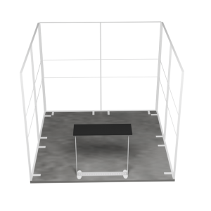 Stand Expozitional MEGA SEG 3 Laturi 2 (3x3 m)