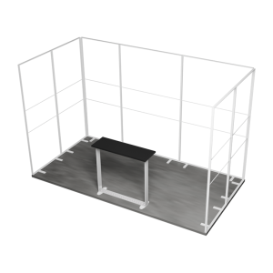 MEGA SEG Exhibition Stand 3 Sides 3 (4x2 m)