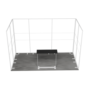 MEGA SEG Exhibition Stand 3 Sides 3 (4x2 m)