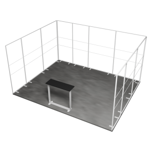 MEGA SEG Exhibition Stand 3 Sides 7 (5x4 m)