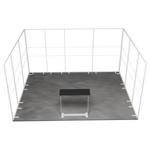 MEGA SEG Exhibition Stand 3 Sides 7 (5x4 m)