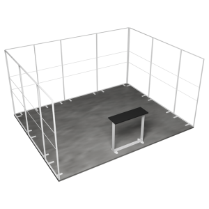 MEGA SEG Exhibition Stand 3 Sides 7 (5x4 m)