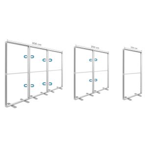 LEDBOX FLEX Double Sided Frameless Fabric Lightbox 120x200cm