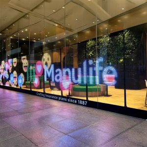 Transparent and Flexible LED Screen 1 unit rental (rates per day)