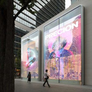 Transparent and Flexible LED Screen 1 unit rental (rates per day)