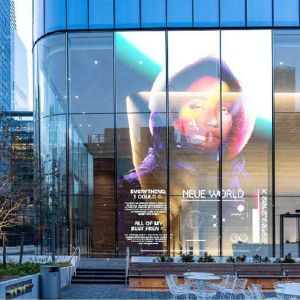 Transparent and Flexible LED Screen 1 unit rental (rates per day)