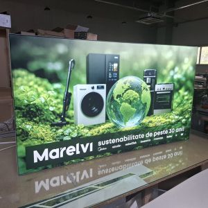 Frameless Fabric Lightbox