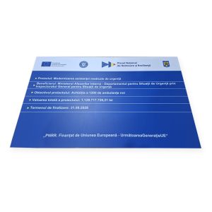 Temporary / Permanent / Information Billboard for European projects