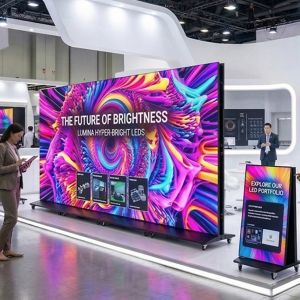 Rental of 5 Joined LED Poster Screen Totem (rates per day)