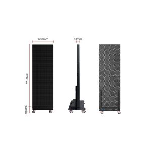 Rental of 5 Joined LED Poster Screen Totem (rates per day)