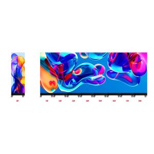 Rental of 6 Joined LED Poster Screen Totem (rates per day)