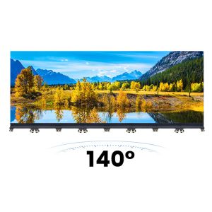 Rental of 7 Joined LED Poster Screen Totem (rates per day)