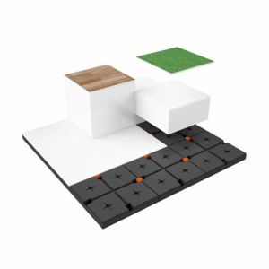 EasyCubes System rental for floor customisation (fee per sqm. / event - max. 5 days)