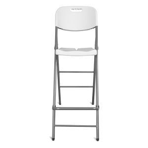 High Chair for Cocktail Table - white