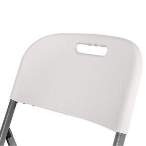 High Chair for Cocktail Table - white