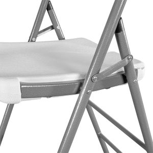 High Chair for Cocktail Table - white