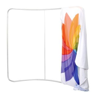  Tension Fabric Display Curved 240cm