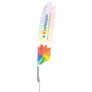 ST050P Feather Flag XL with cross base