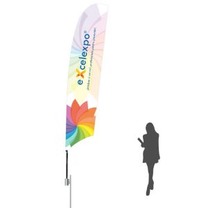 Feather Flag XL with pin base