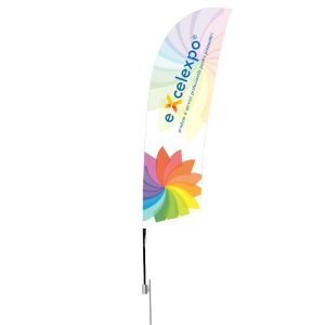ST041P Feather Flag L with pin base