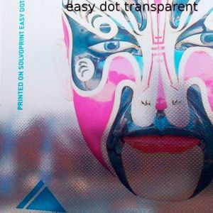 Autocolant Easy Dot Transparent Printat (pret pe mp*)