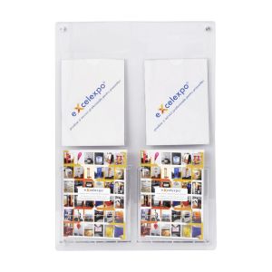 AZ050 - Plexiglas Notice Board customized - price depending on size
