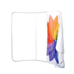  Tension Fabric Display Curved 180cm