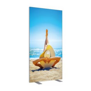  Double-Sided Frameless Fabric Display