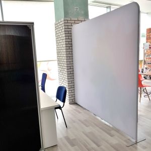 Tension Fabric Display Office Partition
