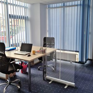 RollUp Banner Office Partition
