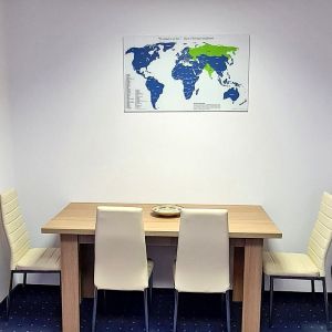 "Unstick-where-you-have-been" World Map 100x60cm