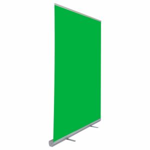 Panou Fundal Studio Verde (Green Screen) de tip RollUp cu panza Chroma Key